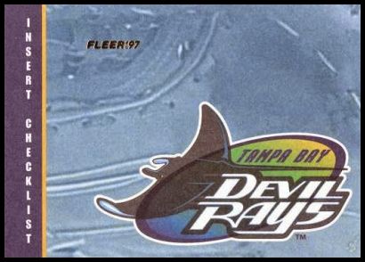 750 Tampa Bay Devil Rays CL